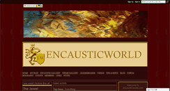 Desktop Screenshot of encausticworld.com